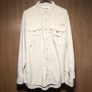 Columbia PFG fishing button up Bahama II